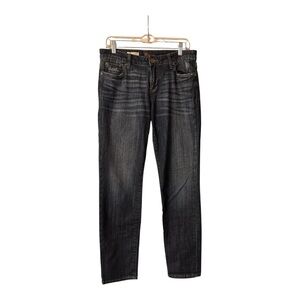 Kut from the Kloth Catherine Dark‎ Wash Boyfriend Jeans